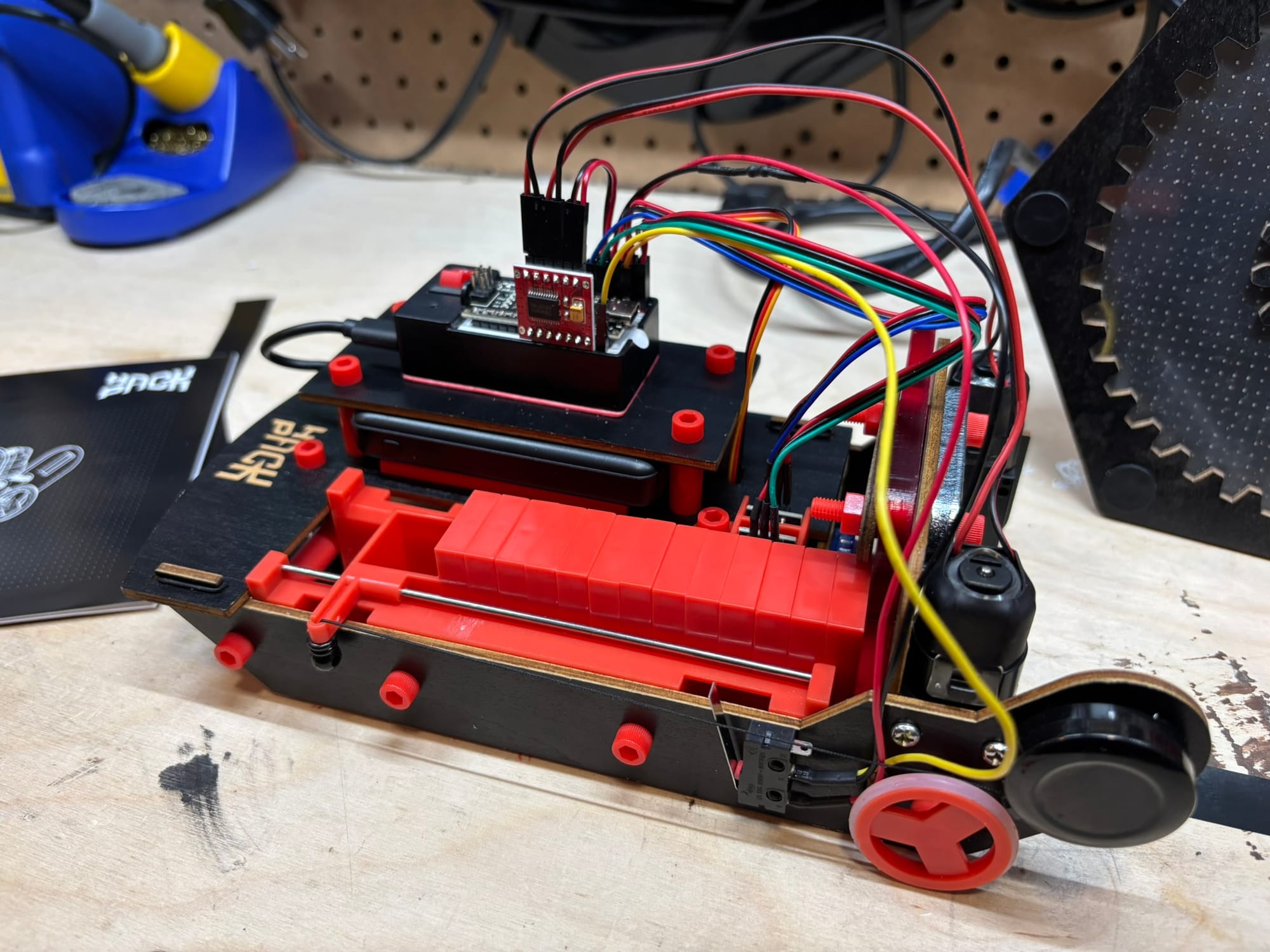 CrunchLabs Domino Robot: Build, Line-Follow, and Tumble
