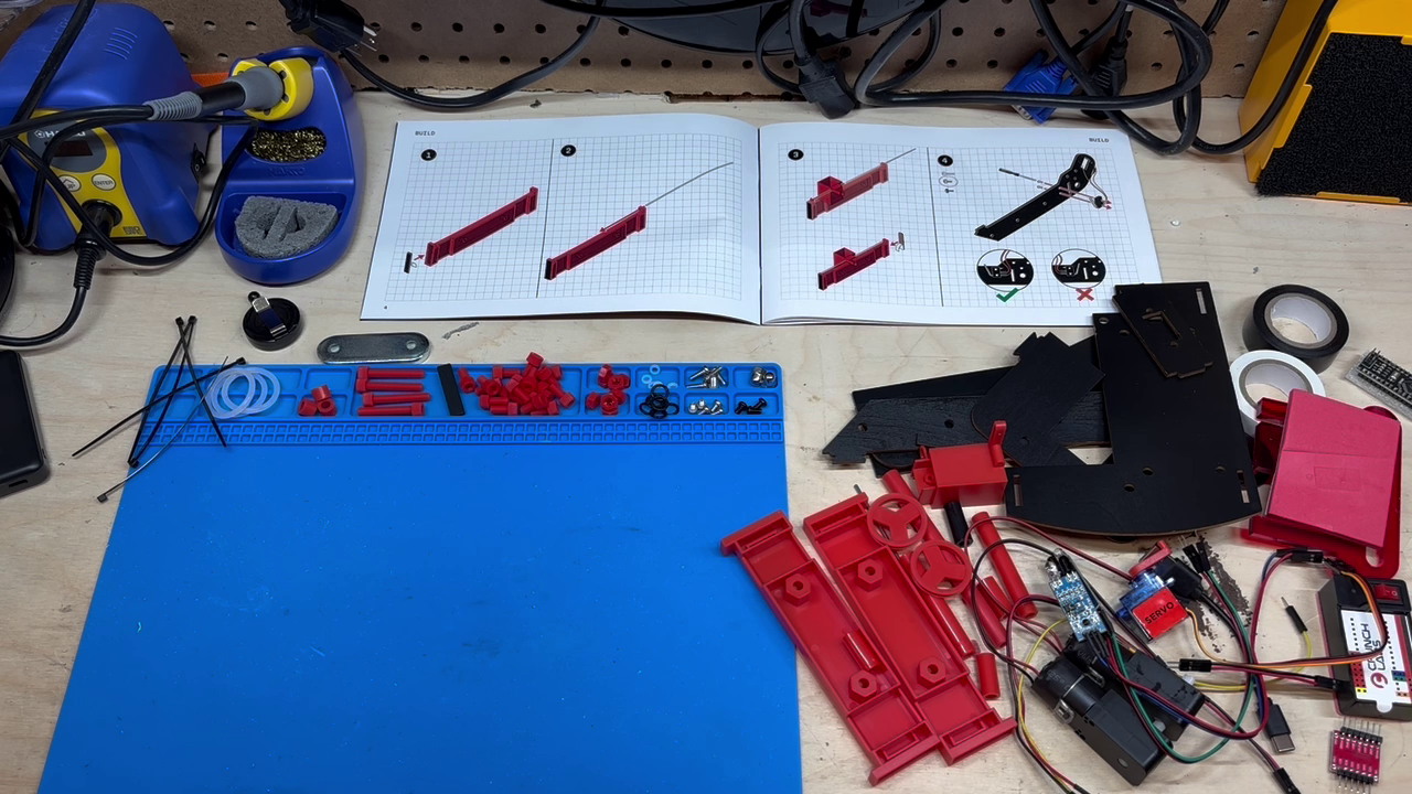 CrunchLabs Domino Robot: Build, Line-Follow, and Tumble