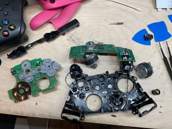 Cleaning an Xbox Controller