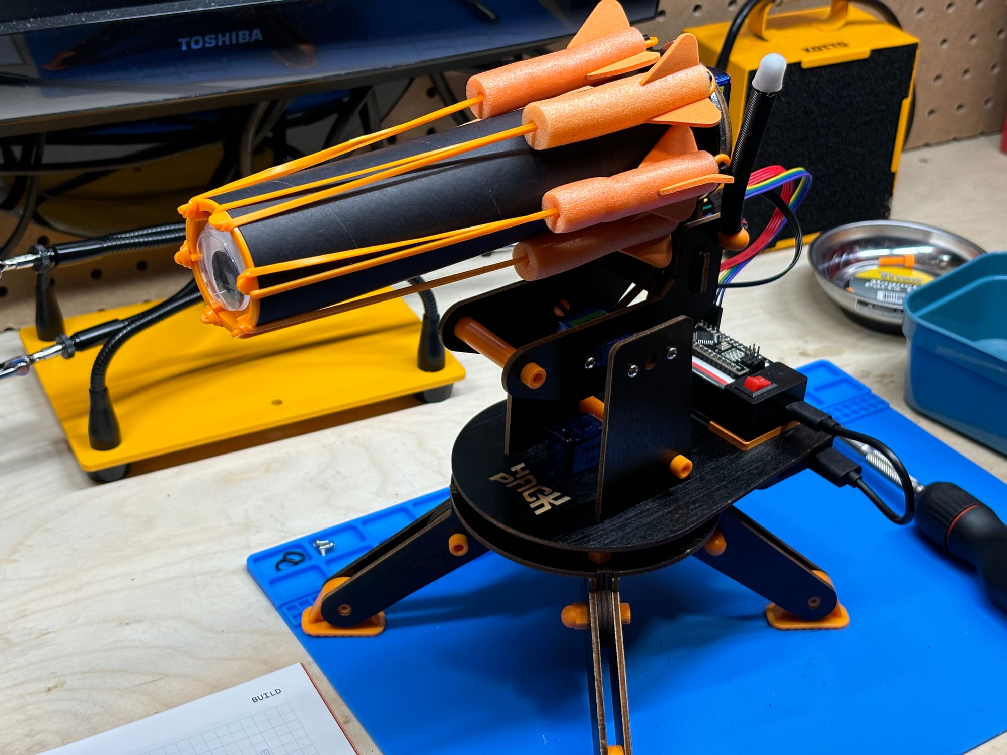 CrunchLabs Domino Robot: Build, Line-Follow, and Tumble